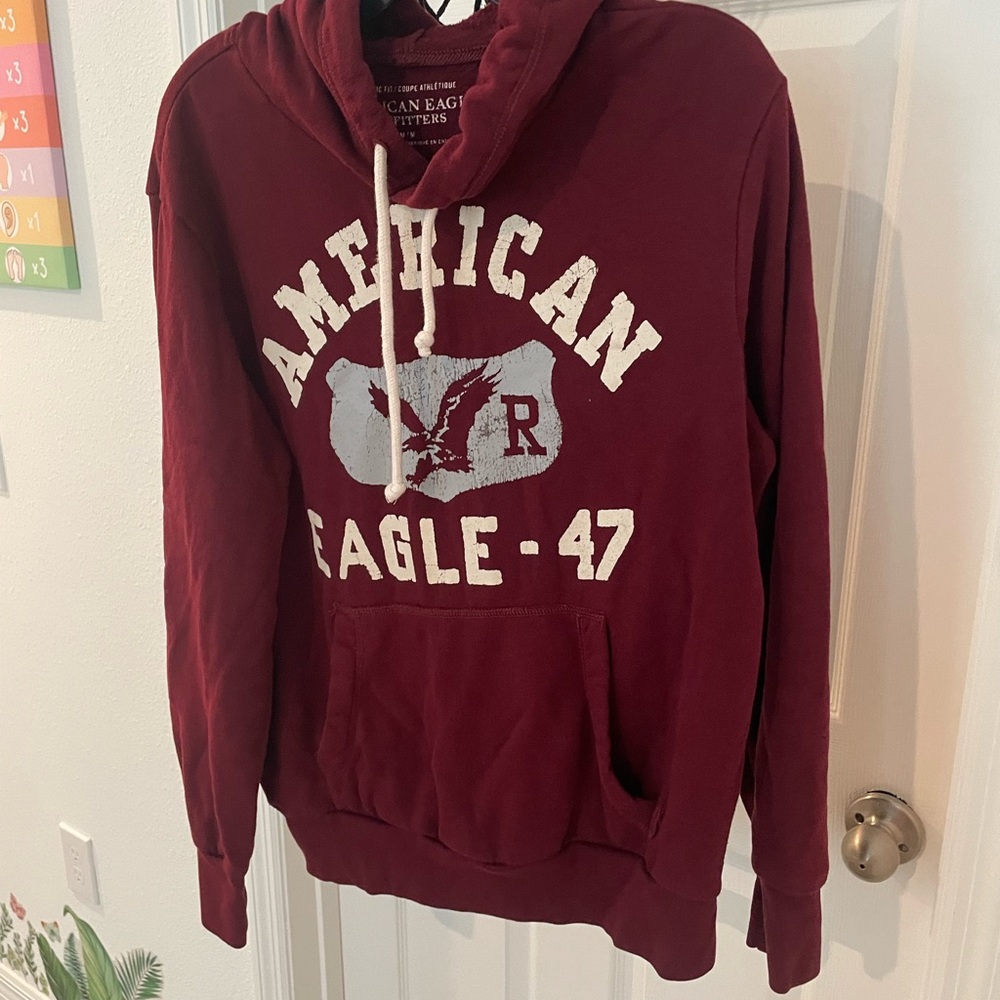 American Eagle Red Hoodie